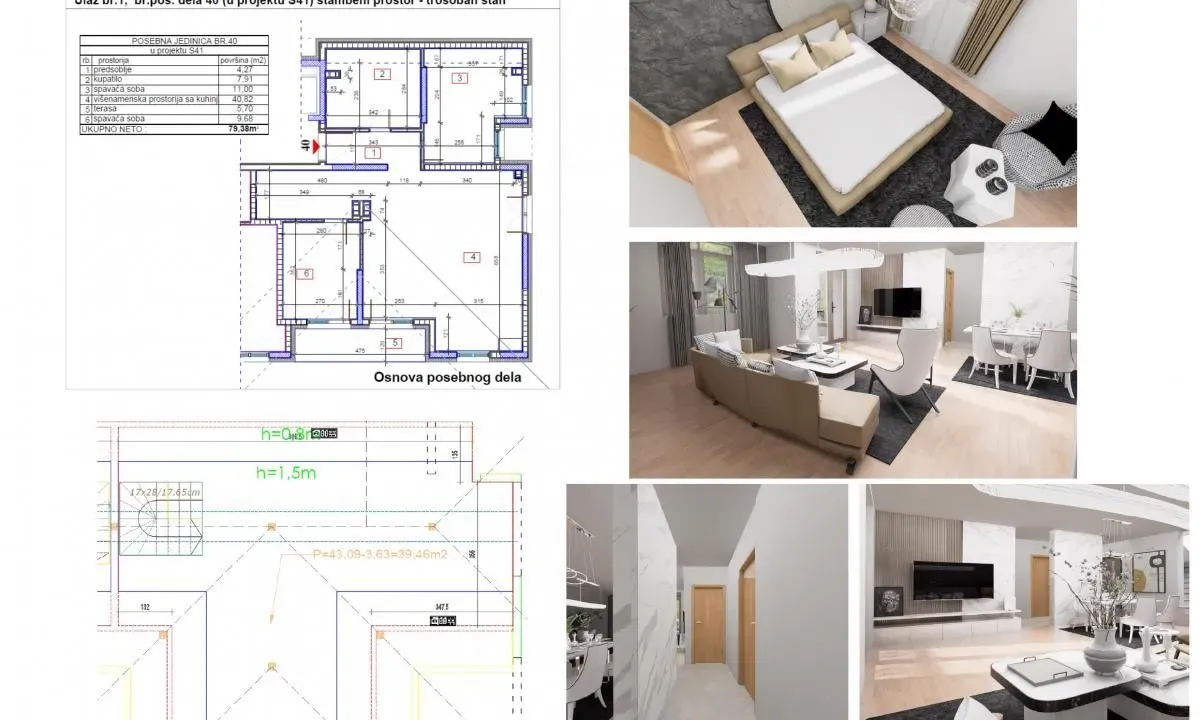 Prodaja, dvosoban stan, 79m², Centar, Zlatibor