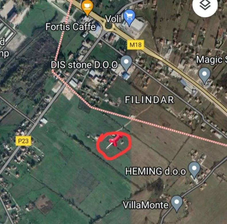 Prodaja, plac, 1248m², Grlić, Danilovgrad