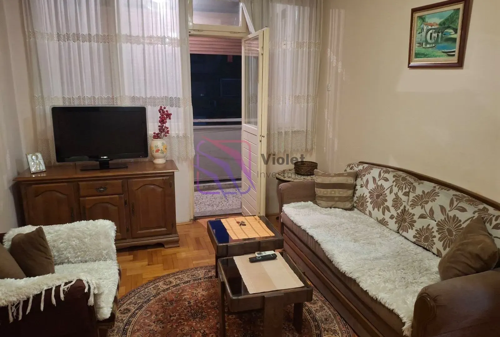 Rent, one bedroom apartment, 40m², Preko Morače, Podgorica