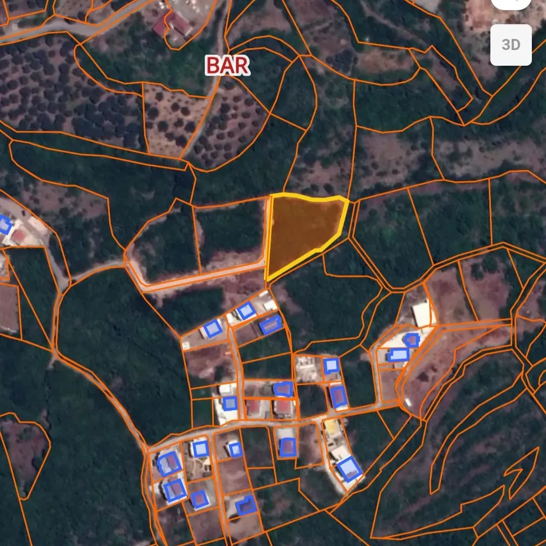 Prodaja, plac, 1700m², Dobre Vode, Bar