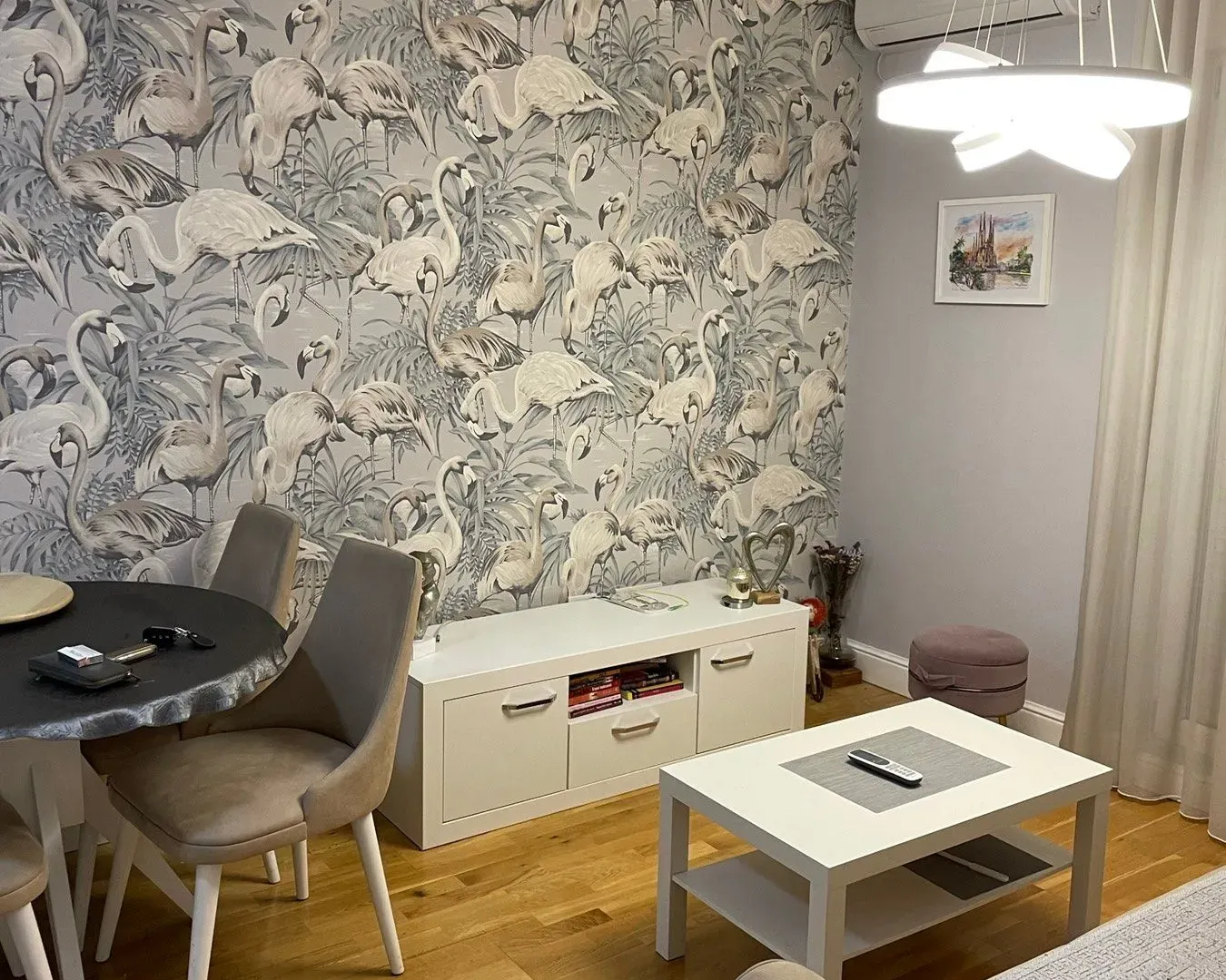Rent, one bedroom apartment, 34m², Zabjelo, Podgorica