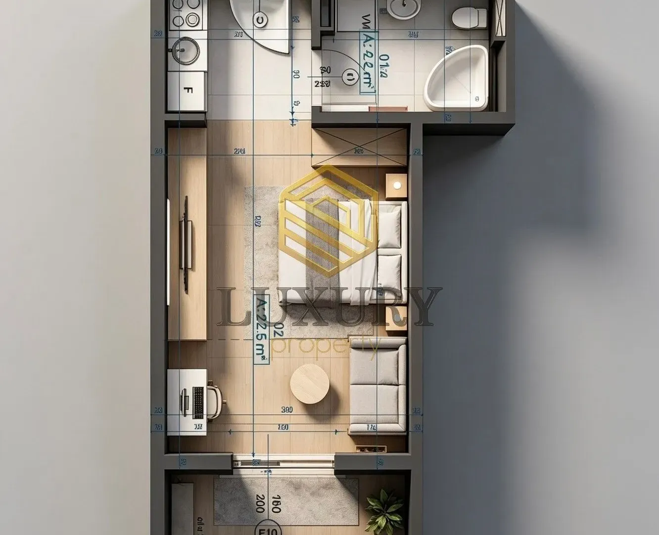 Sale, studio apartment, 27m², Centar, Kolašin