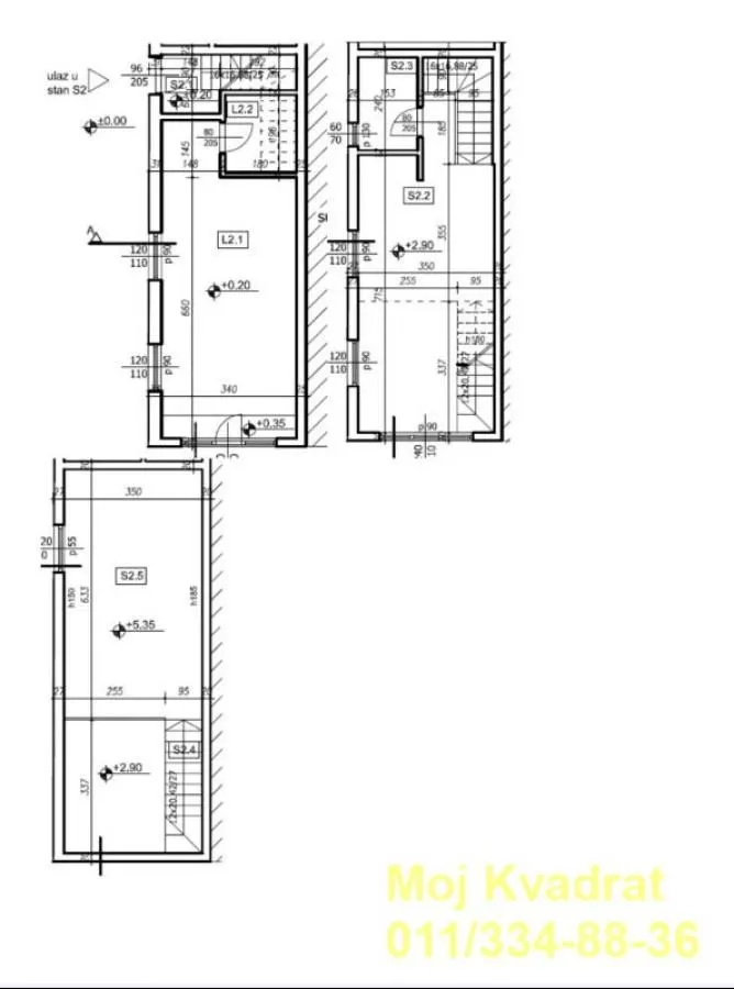 Sale, two bedroom apartment, 59m², Profesorska Kolonija, Palilula Sve Podlokacije