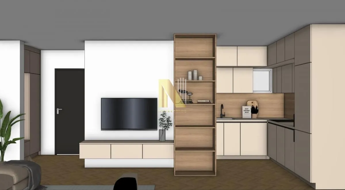 Rent, three bedroom apartment, 63m², Stari grad, Novi Sad