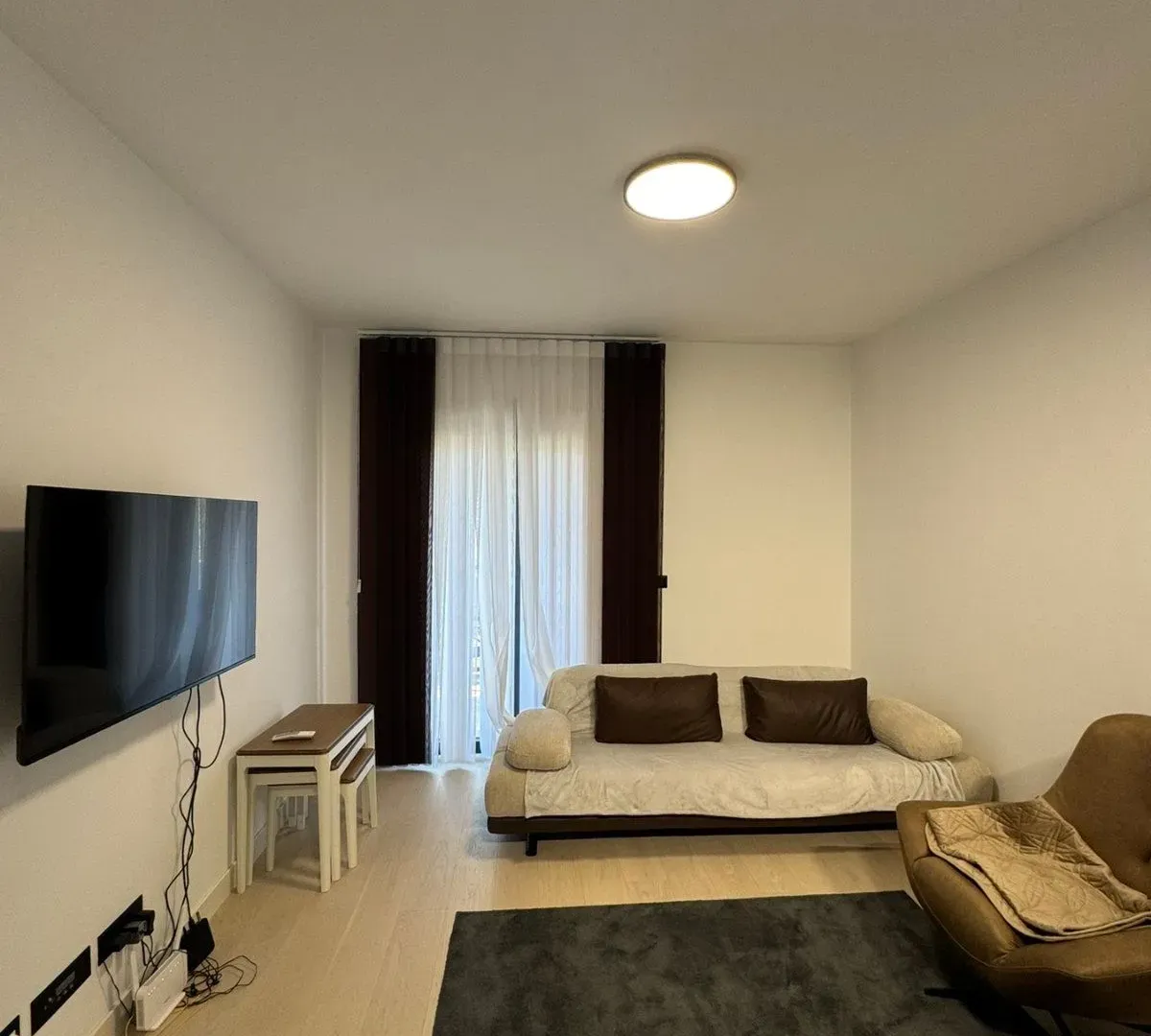 Rent, one bedroom apartment, 53m², 1 maj, Podgorica