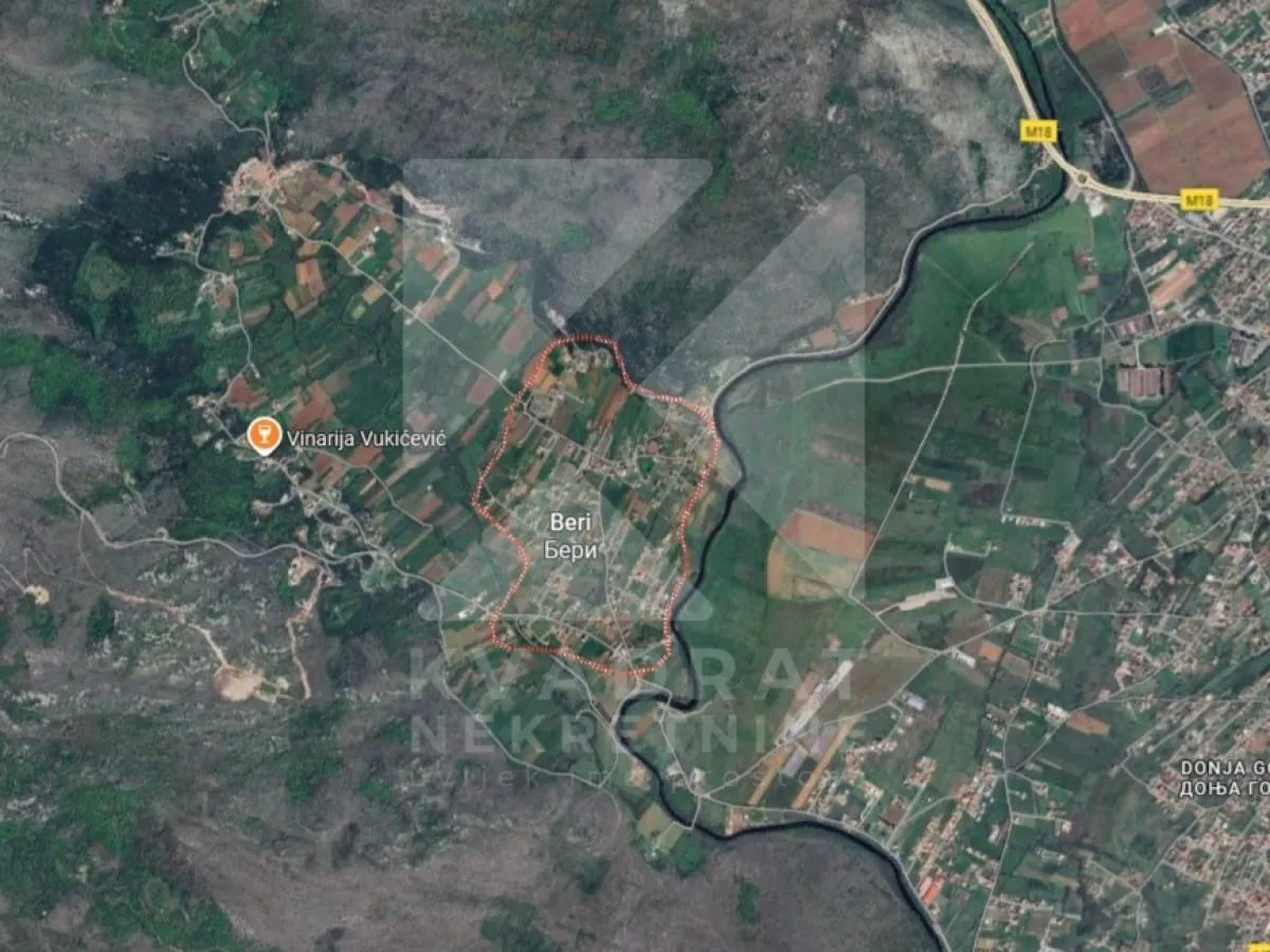 Prodaja, plac, 4104m², Beri, Podgorica