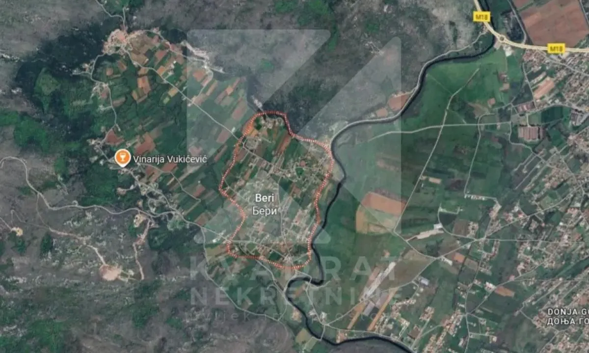 Prodaja, plac, 4104m², Beri, Podgorica