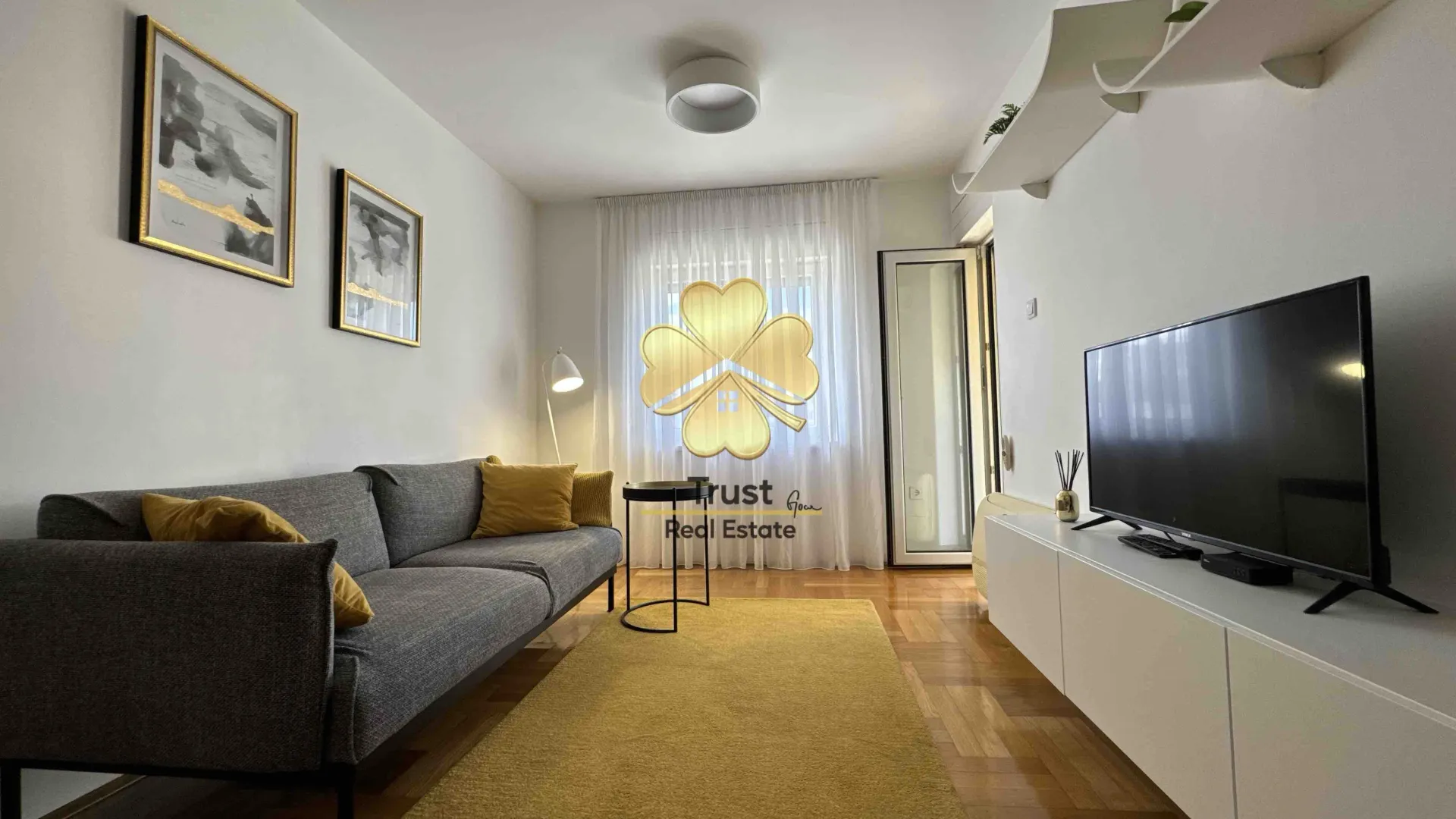 Izdavanje, jednosoban stan, 45m², Preko Morače, Podgorica