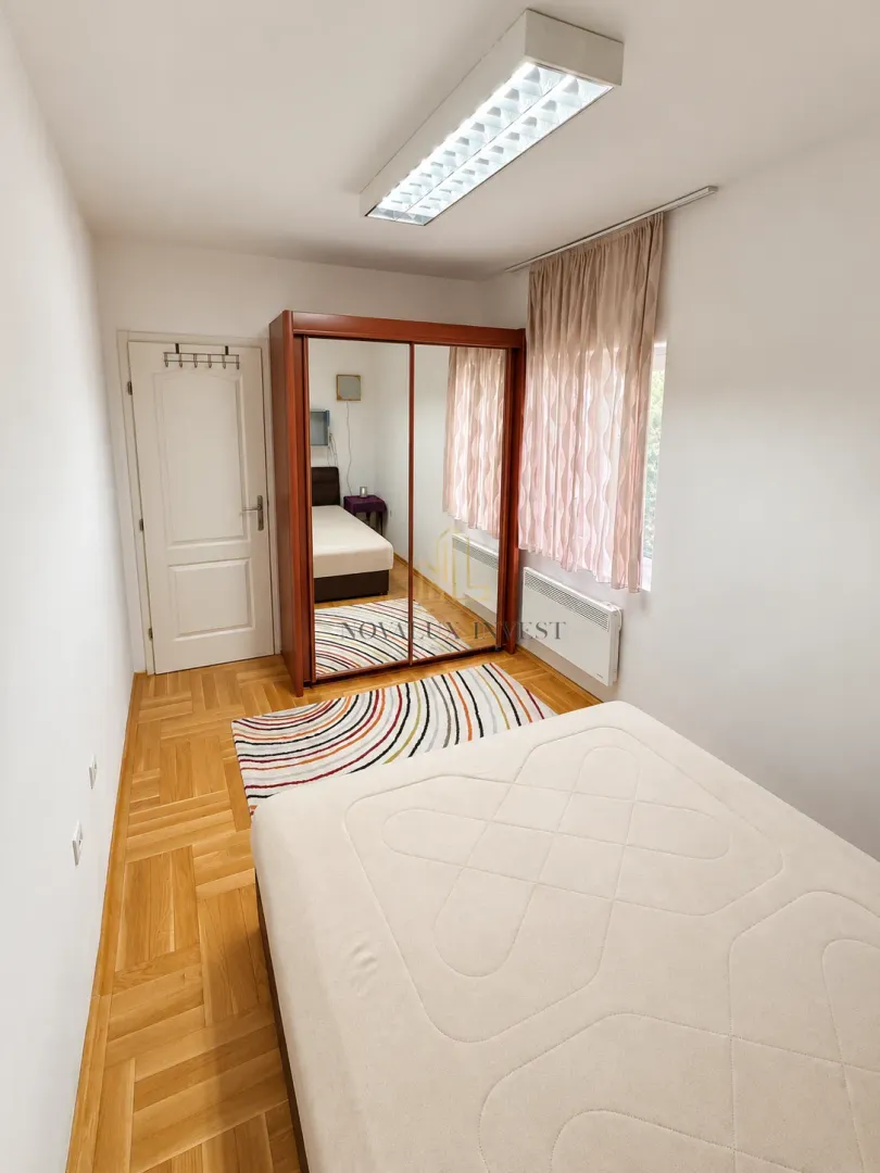 Izdavanje, jednosoban stan, 50m², Stari Aerodrom, Podgorica