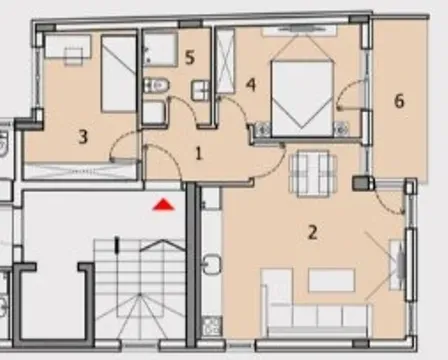 Prodaja, dvosoban stan, 59m², Pantelej, Niš - image 2