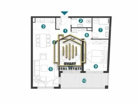 Prodaja, dvosoban stan, 76m², Zagorič, Podgorica - image 3