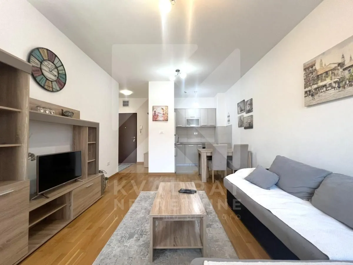 Rent, one bedroom apartment, 43m², City Kej, Podgorica