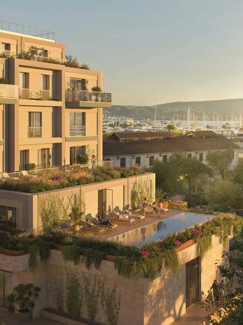 Sale, one bedroom apartment, 45m², Porto Montenegro, Tivat