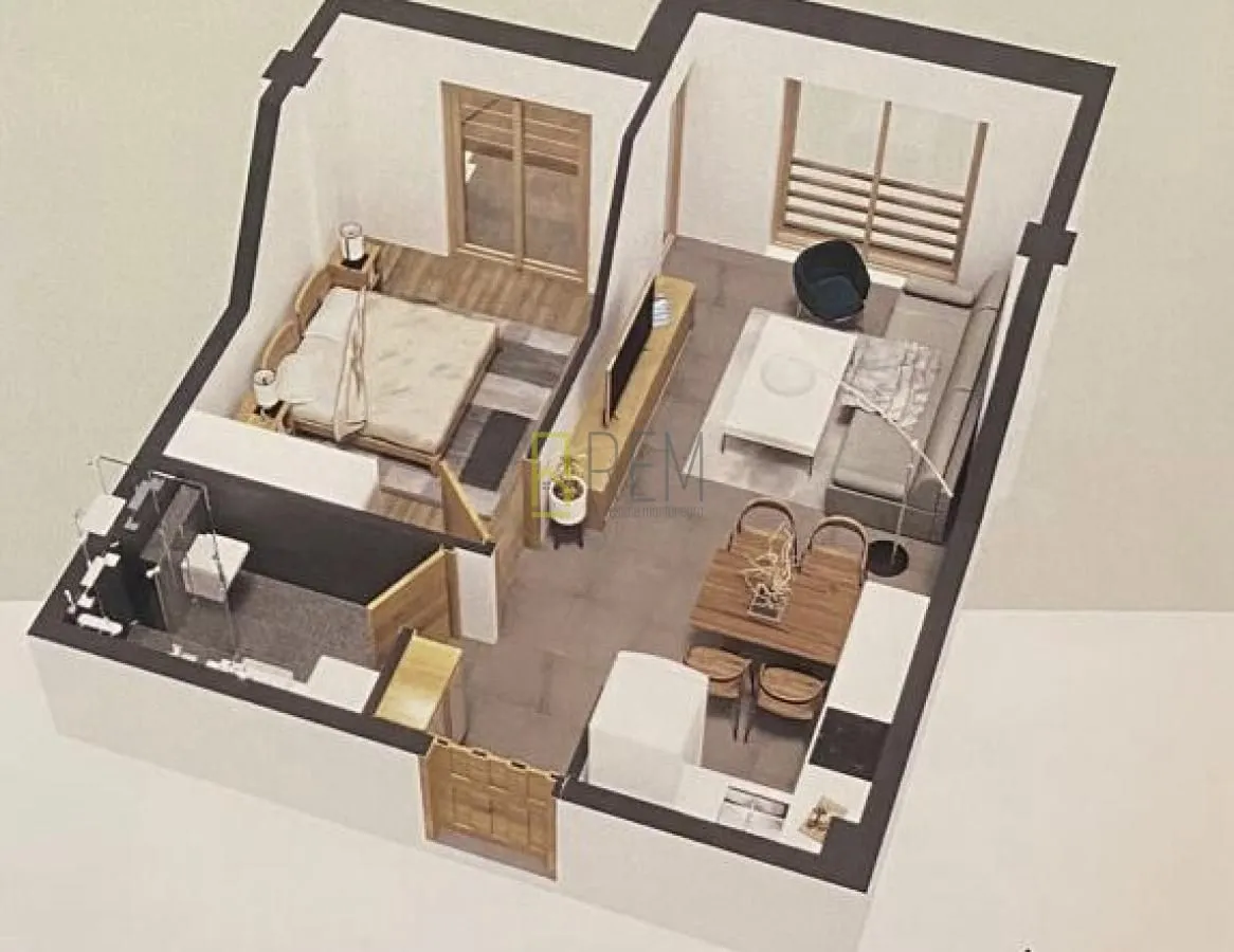 Sale, one bedroom apartment, 40m², Kolašin, Crna Gora