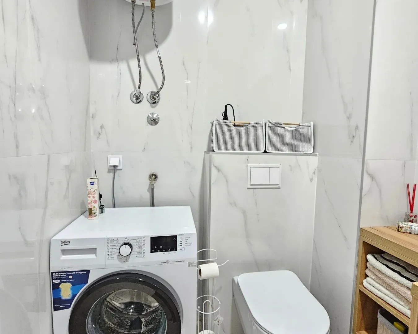 Rent, one bedroom apartment, 57m², Bečići, Budva