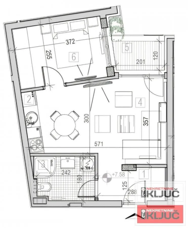 Prodaja, jednosoban stan, 38m², Podbara, Novi Sad Sve Podlokacije