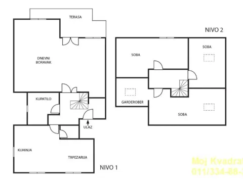 Sale, four bedroom apartment, 104m², Stari Grad, Beograd - image 20
