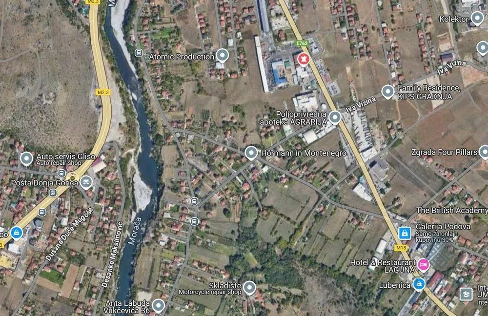 Prodaja, plac, 2300m², Dajbabe, Podgorica