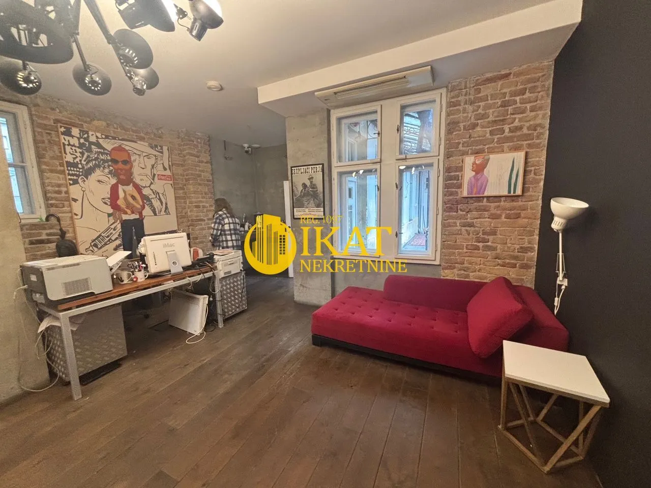 Rent, four bedroom apartment, 95m², Stari Grad, Beograd