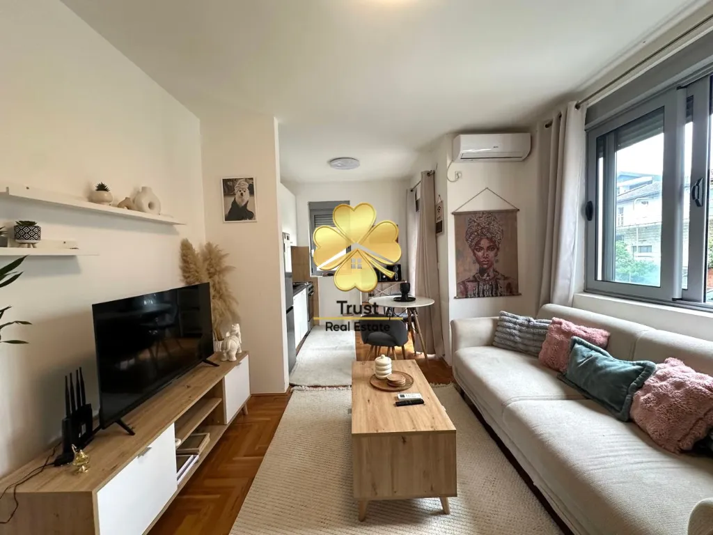 Rent, one bedroom apartment, 44m², Malo Brdo, Podgorica