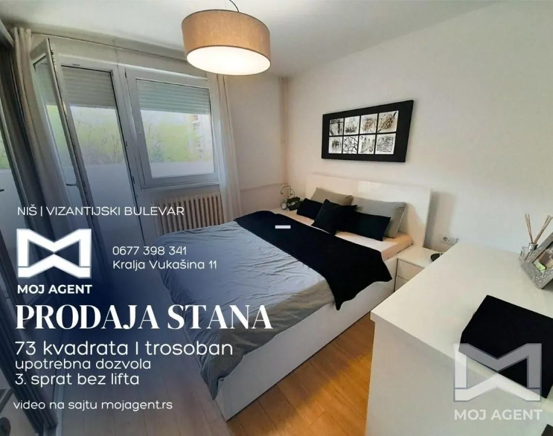 Prodaja, stan, 73m², Medijana, Niš