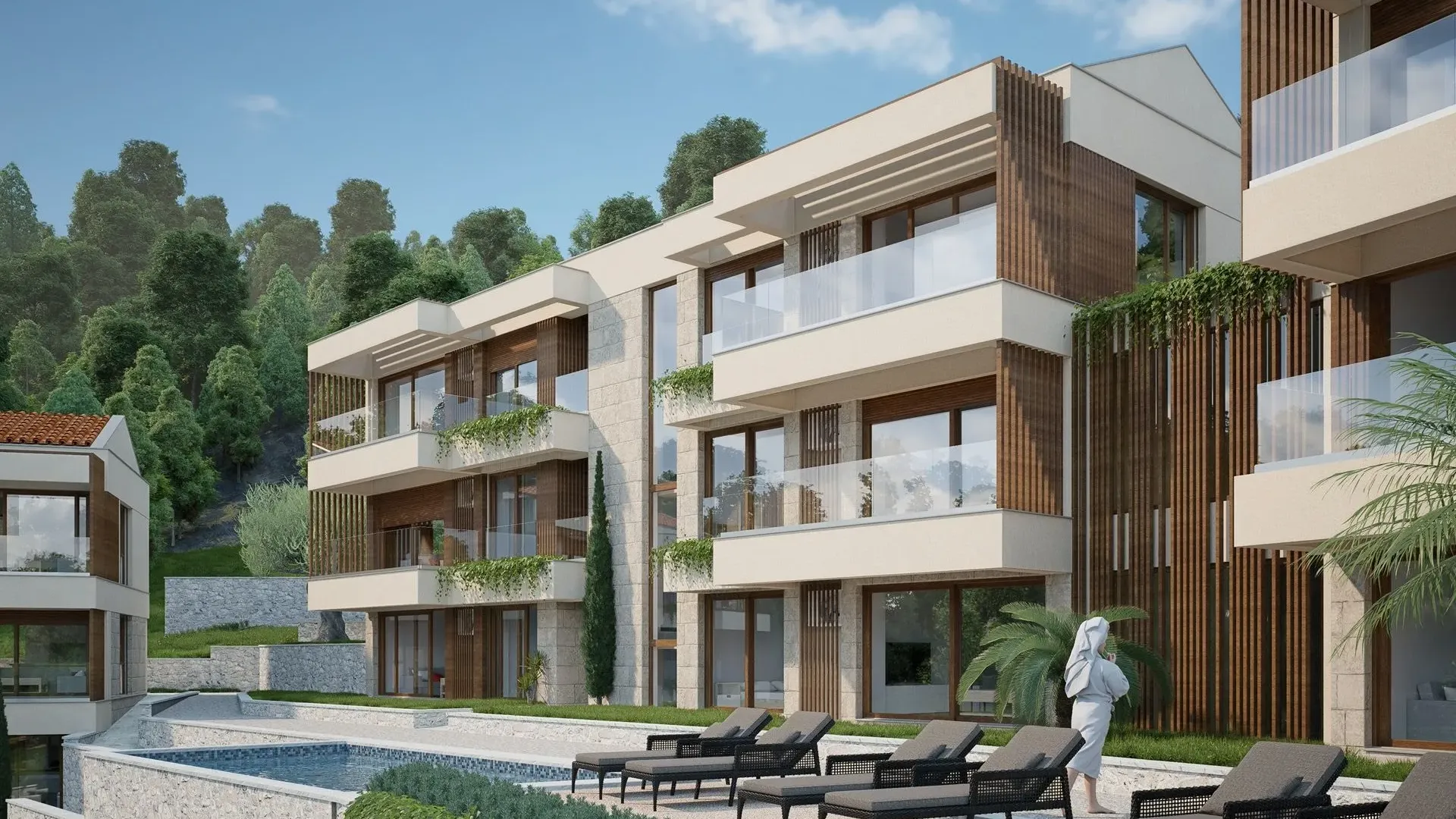 Sale, apartment, 54m², Blizikuće, Budva