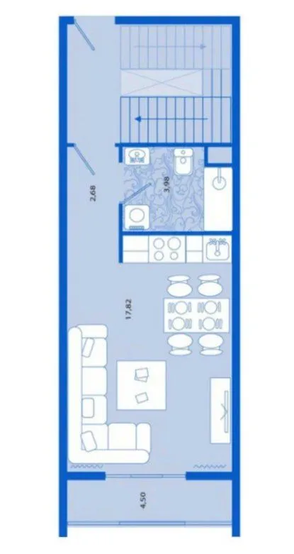 Sale, studio apartment, 29m², Tivat, Crna Gora