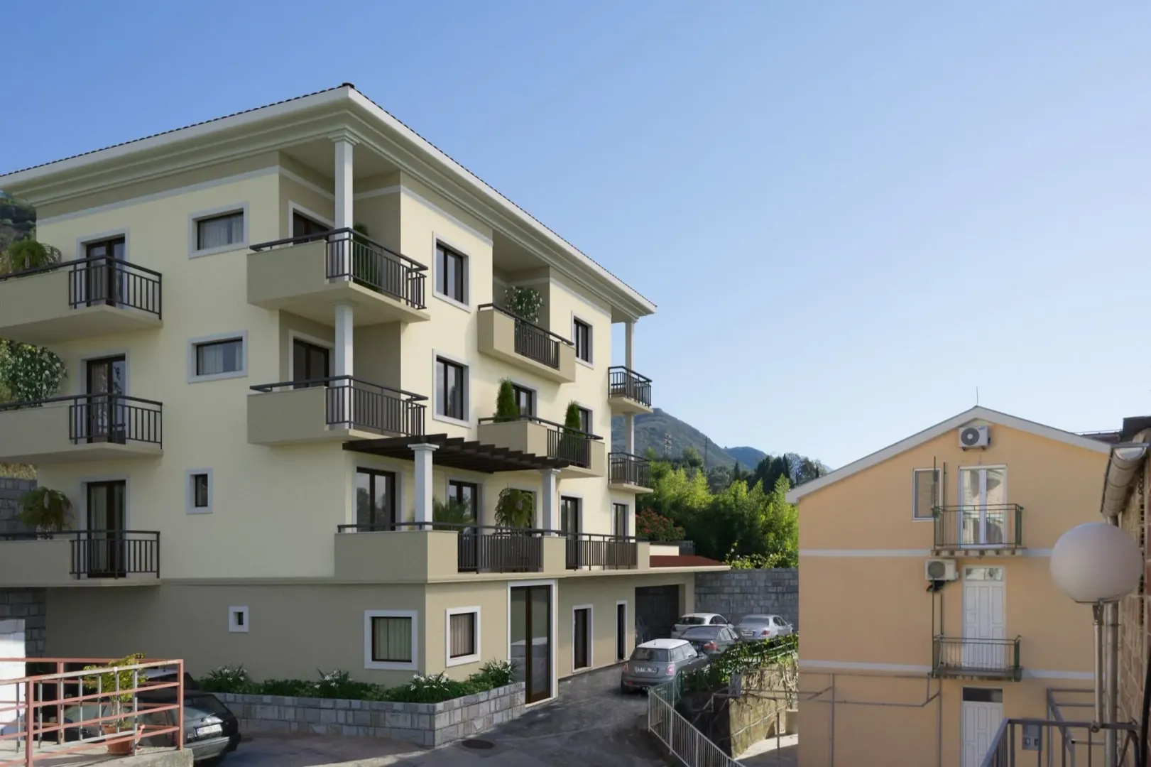 Prodaja, dvosoban stan, 39m², Kotor, Crna Gora