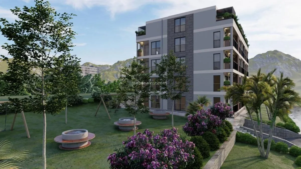 Prodaja, dvosoban stan, 80m², Kalimanj, Tivat