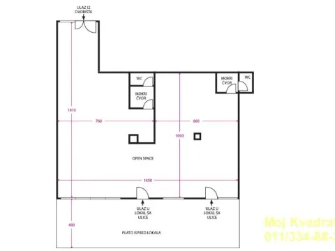 Rent, office space, 180m², Đeram Pijaca, Beograd - image 10
