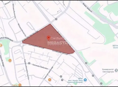 Map view showing the plot location with the marked boundary. - image 2