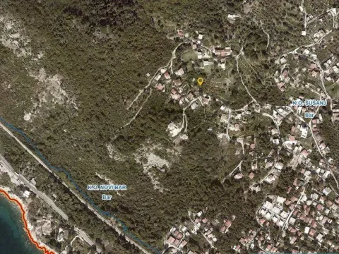 Sale, land lot, 757m², Bar, Crna Gora