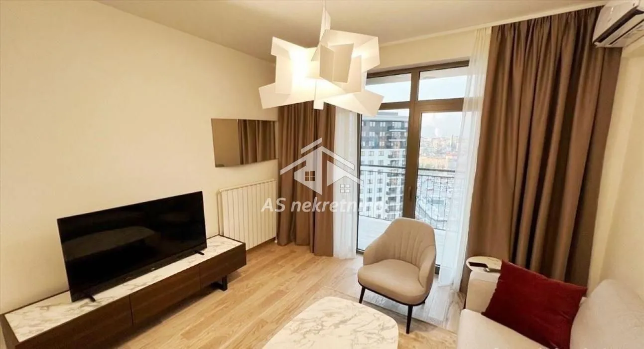 Rent, two bedroom apartment, 56m², Savski Venac, Beograd
