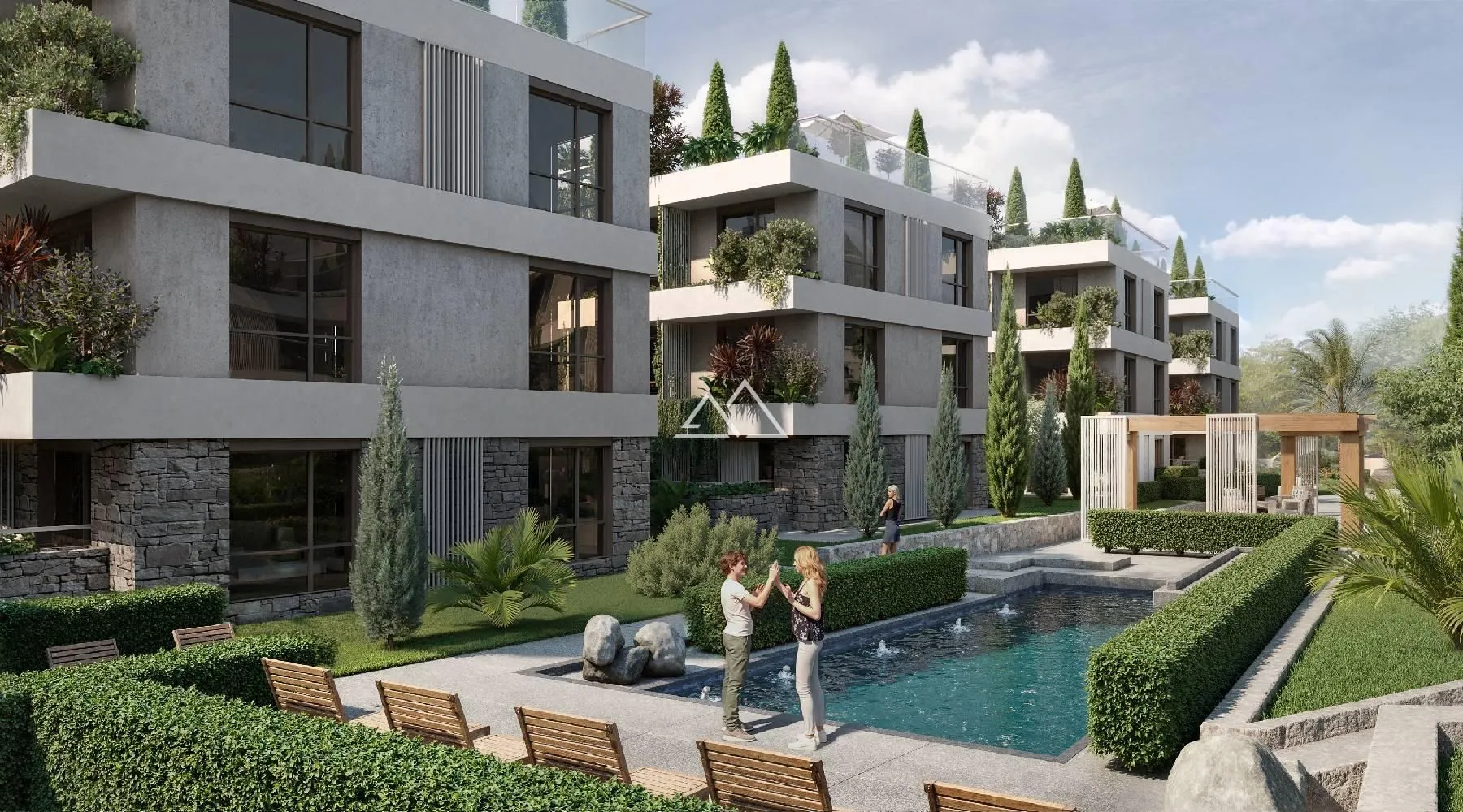 Sale, two bedroom apartment, 101m², Centar, Tivat
