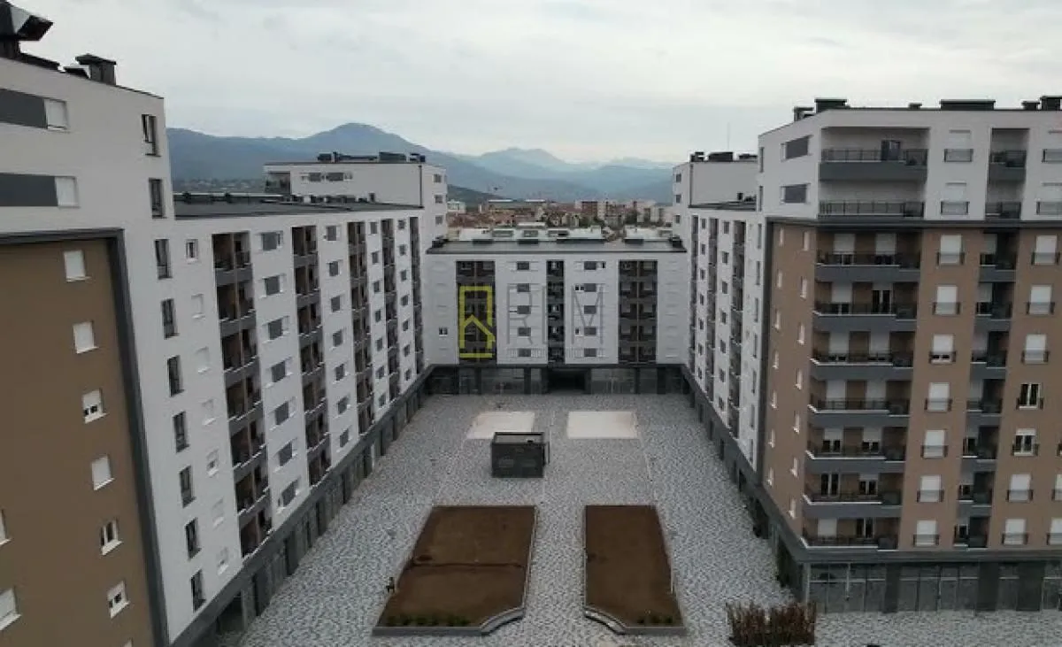 Prodaja, jednosoban stan, 45m², Stari Aerodrom, Podgorica