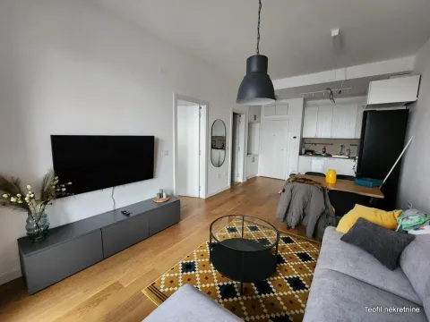 Rent, one bedroom apartment, 46m², Belvil, Beograd