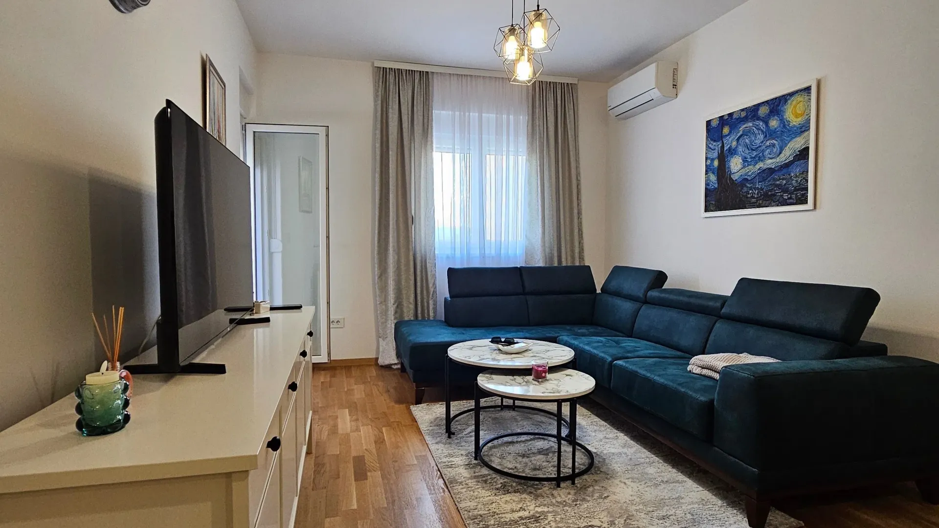 Rent, one bedroom apartment, 46m², Stari Aerodrom, Podgorica