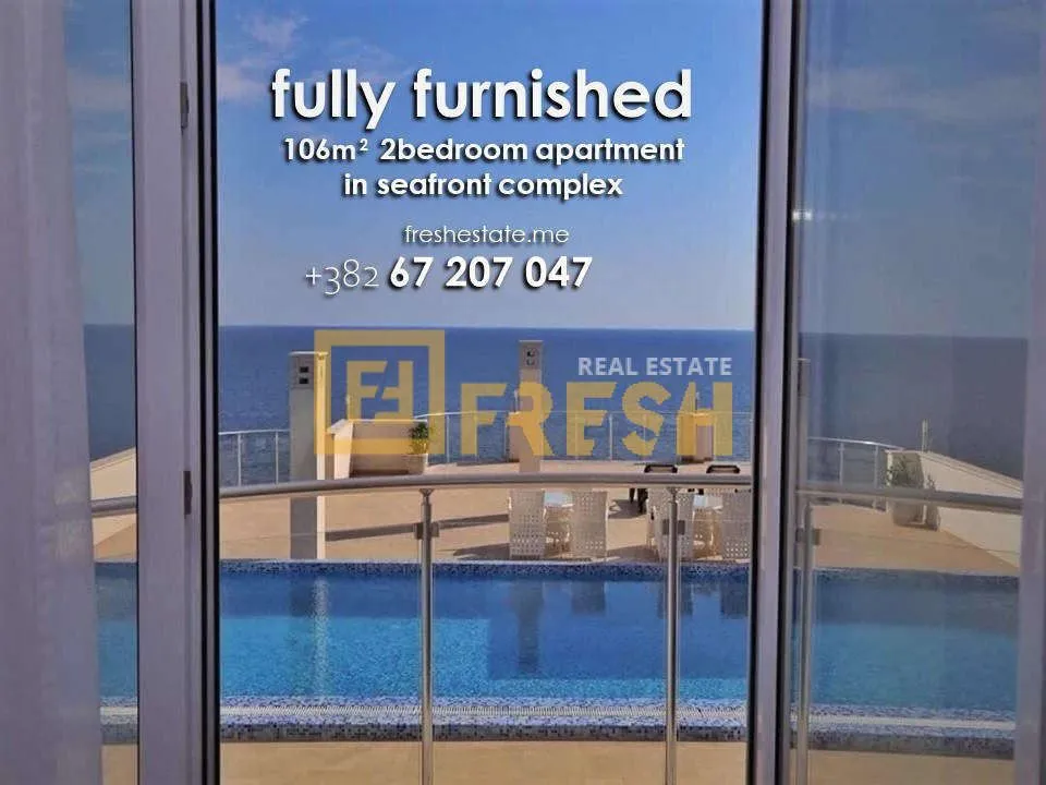 Sale, two bedroom apartment, 106m², Dobre Vode, Bar