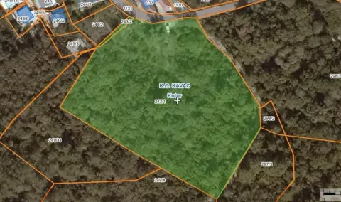 Katastarski plan zemljišta sa označenom parcelom. - image 3
