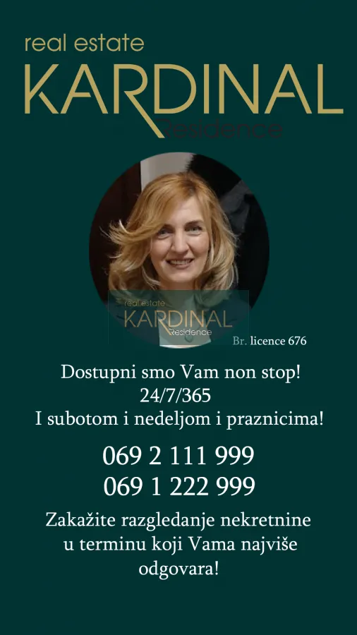 Prodaja, dvosoban stan, 60m², Kajsijar, Jagodina
