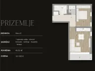 Sale, one bedroom apartment, 43m², Muo, Kotor - image 7