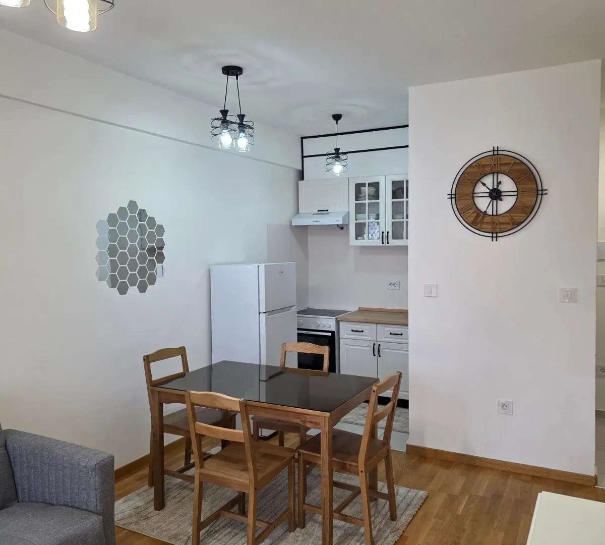 Rent, one bedroom apartment, 40m², Zabjelo, Podgorica