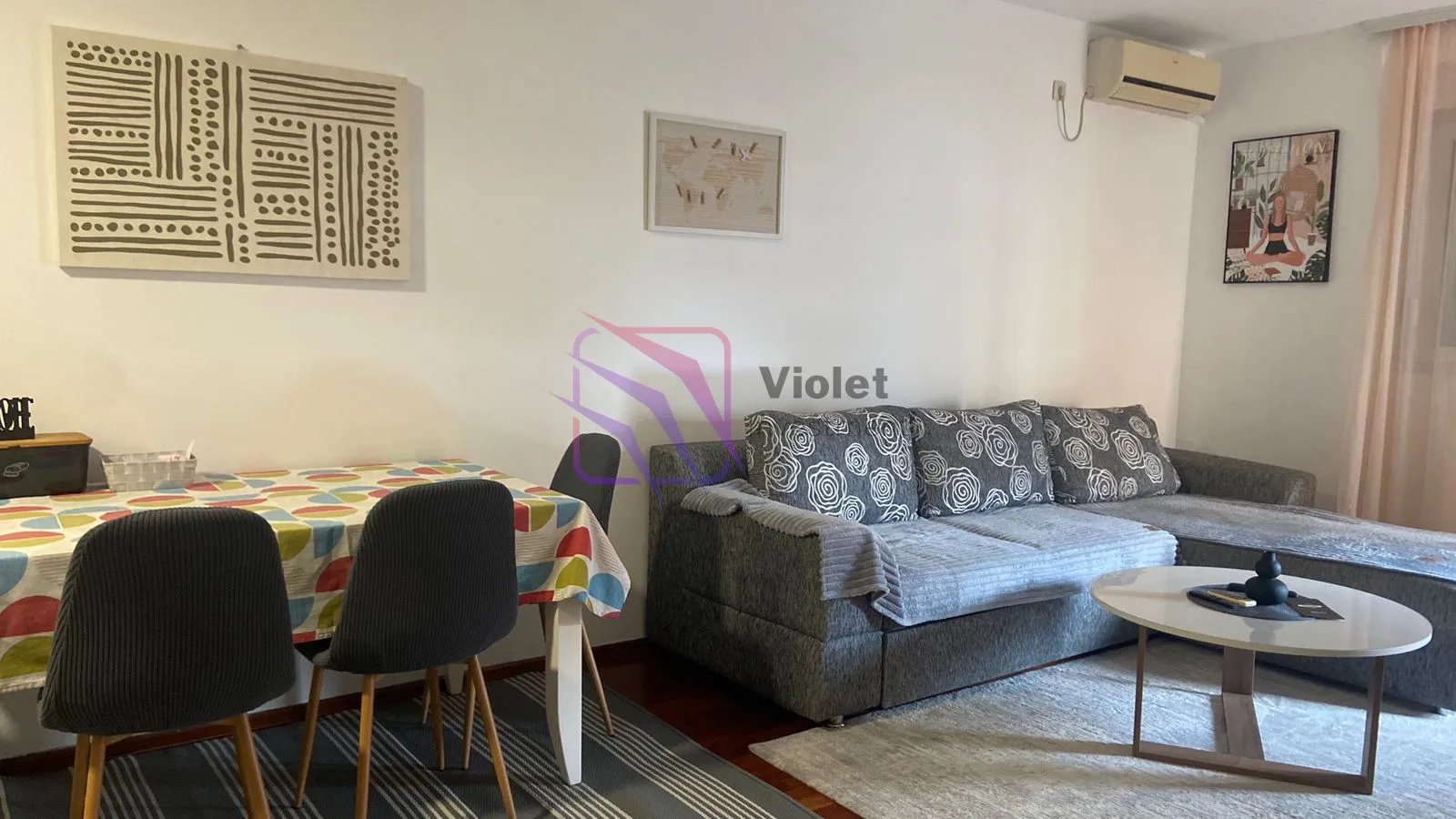 Rent, one bedroom apartment, 47m², Stari Aerodrom, Podgorica
