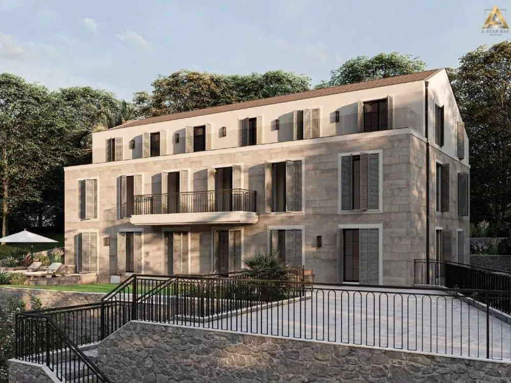 Prodaja, jednosoban stan, 55m², Prčanj, Kotor
