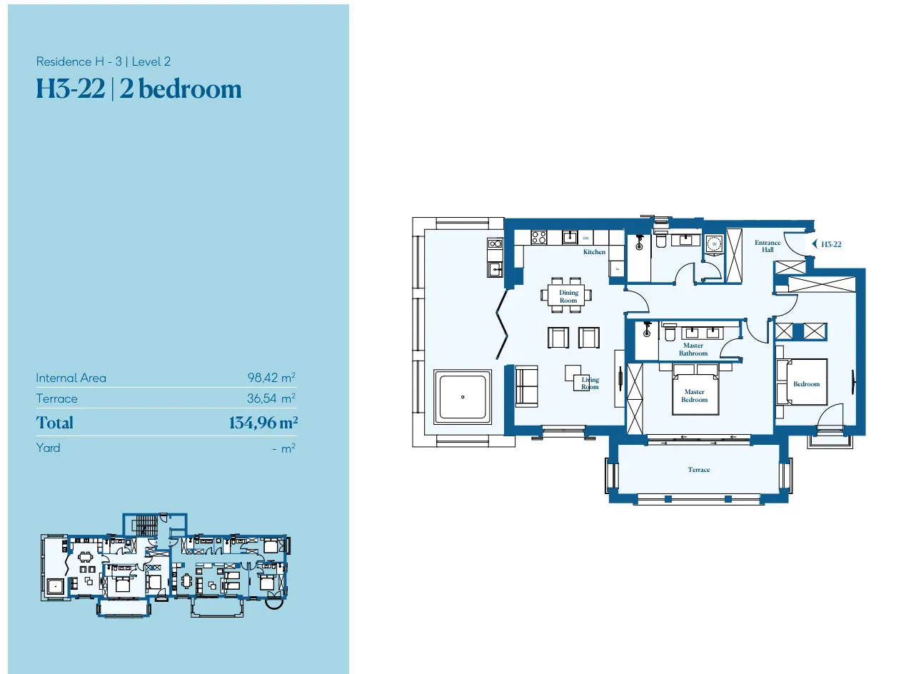 Prodaja, dvosoban stan, 135m², Luštica Bay, Tivat