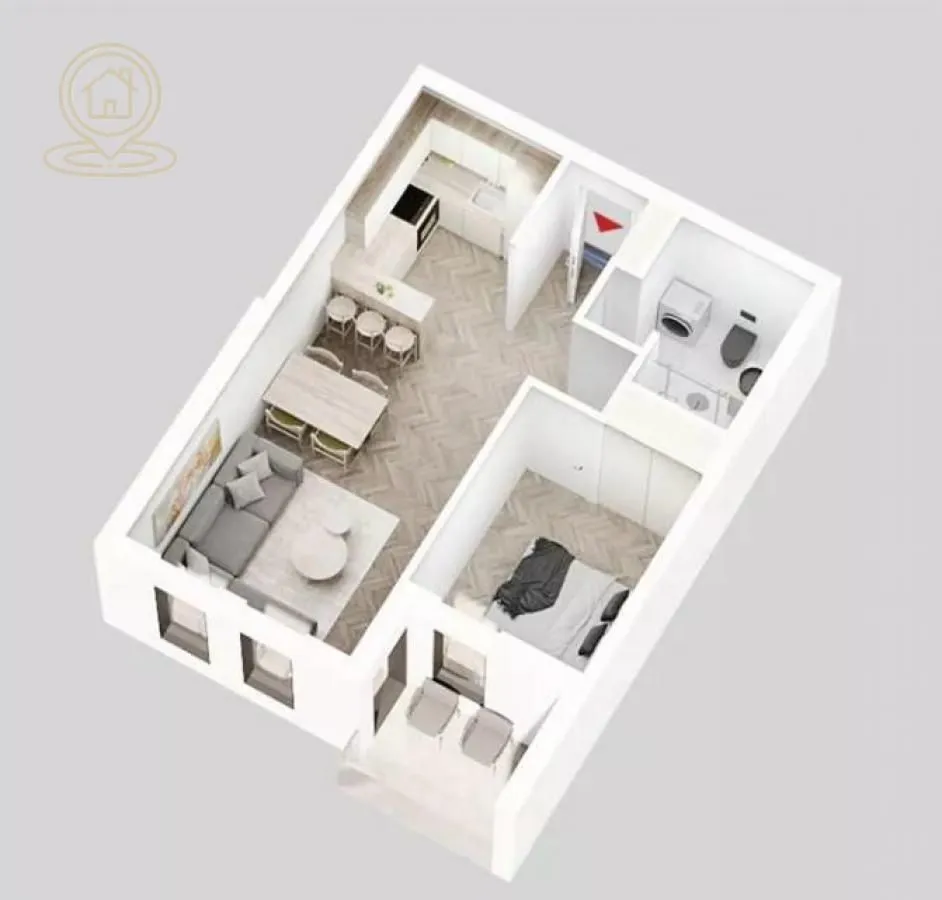 Prodaja, jednosoban stan, 47m2, Palilula, Niš