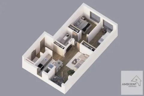 Sale, three bedroom apartment, 65m², Banovo Brdo, Beograd - image 2