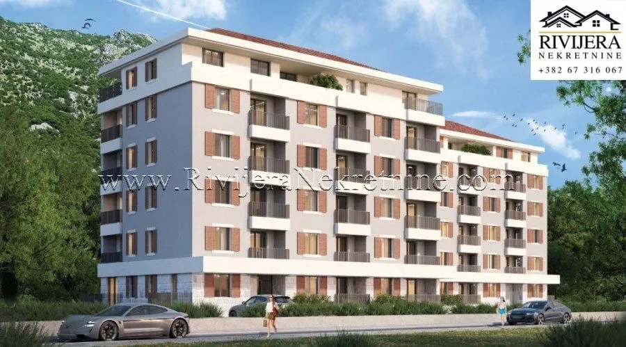 Sale, one bedroom apartment, 36m², Bijela, Herceg Novi