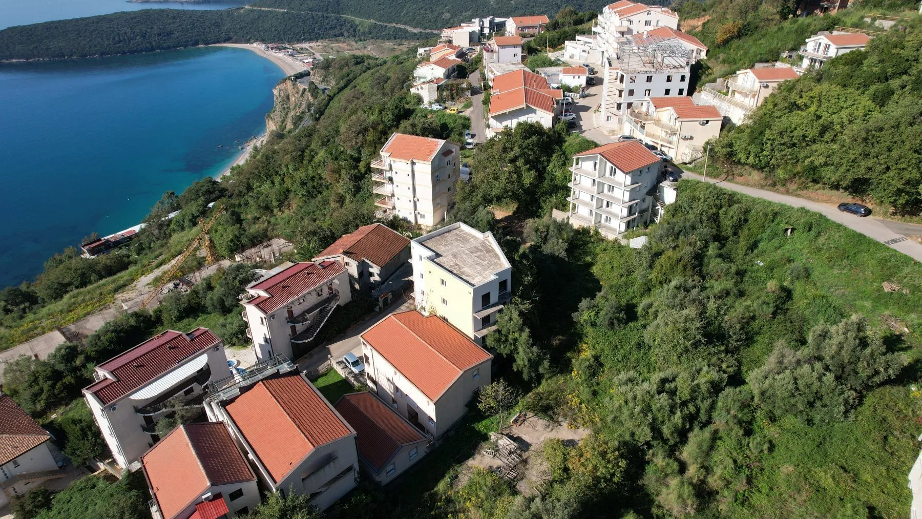 Prodaja, plac, 500m², Prijevor, Budva