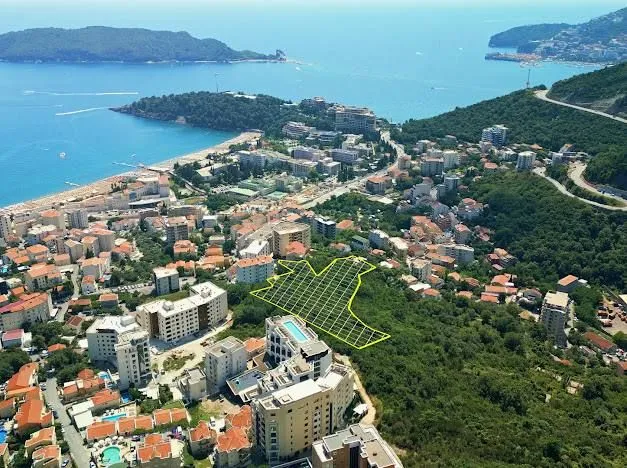Prodaja, plac, 8960m², Bečići, Budva